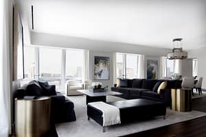 5th Ave Penthouse - living room