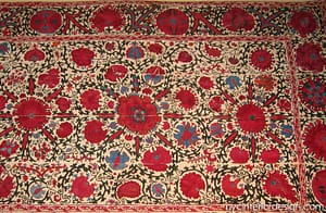 embroidered moroccan fabric