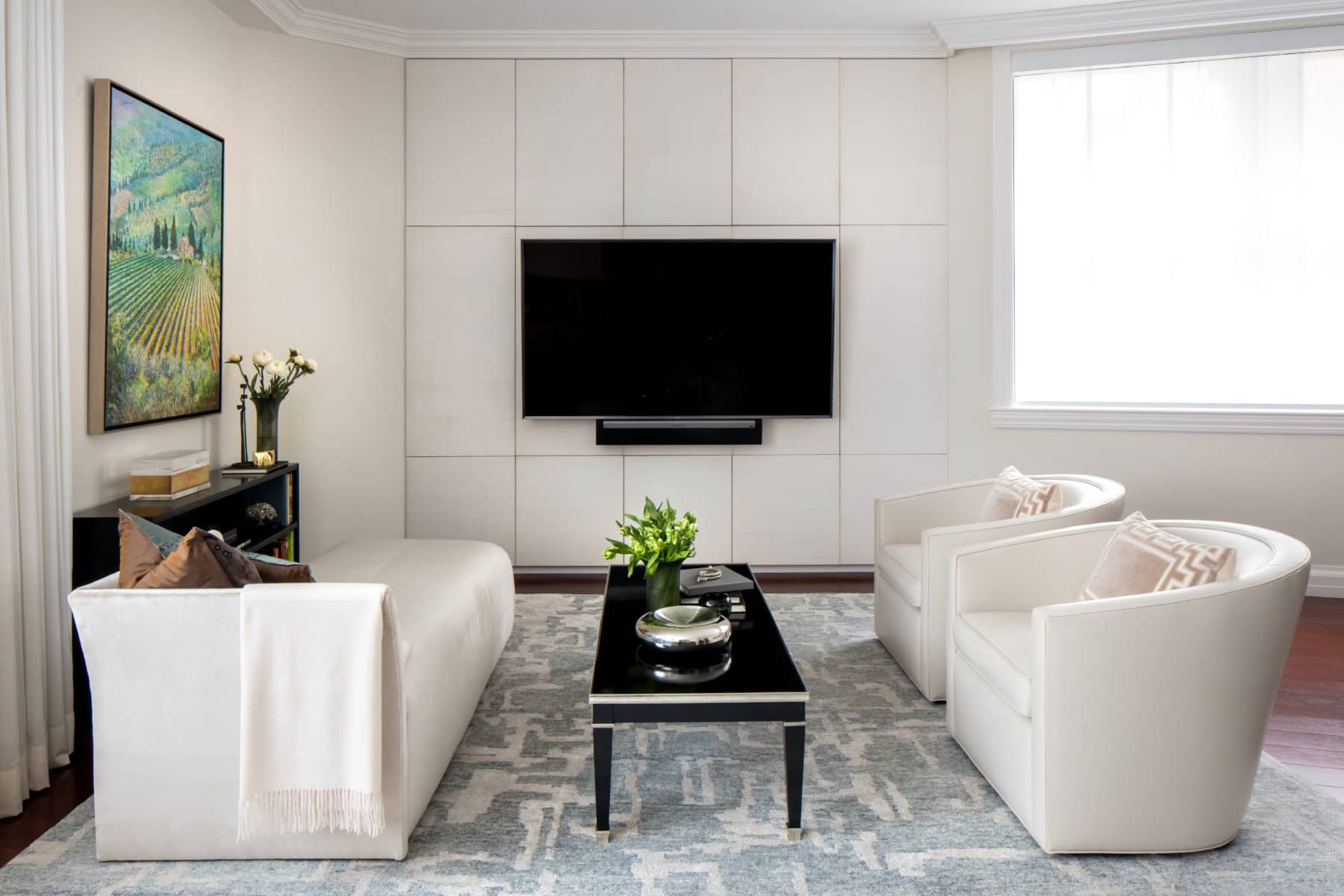 Upper West Side Landmark-Living Room interior design