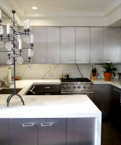 kitchen stainless steel kitchen cabinets
